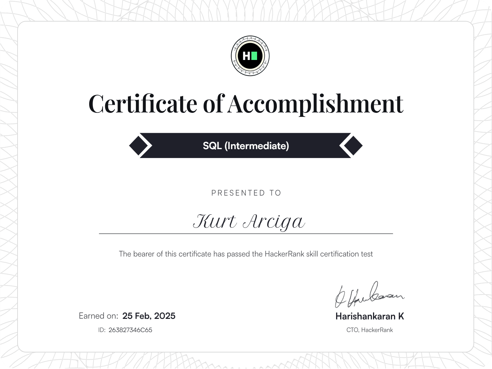 Certification 3
